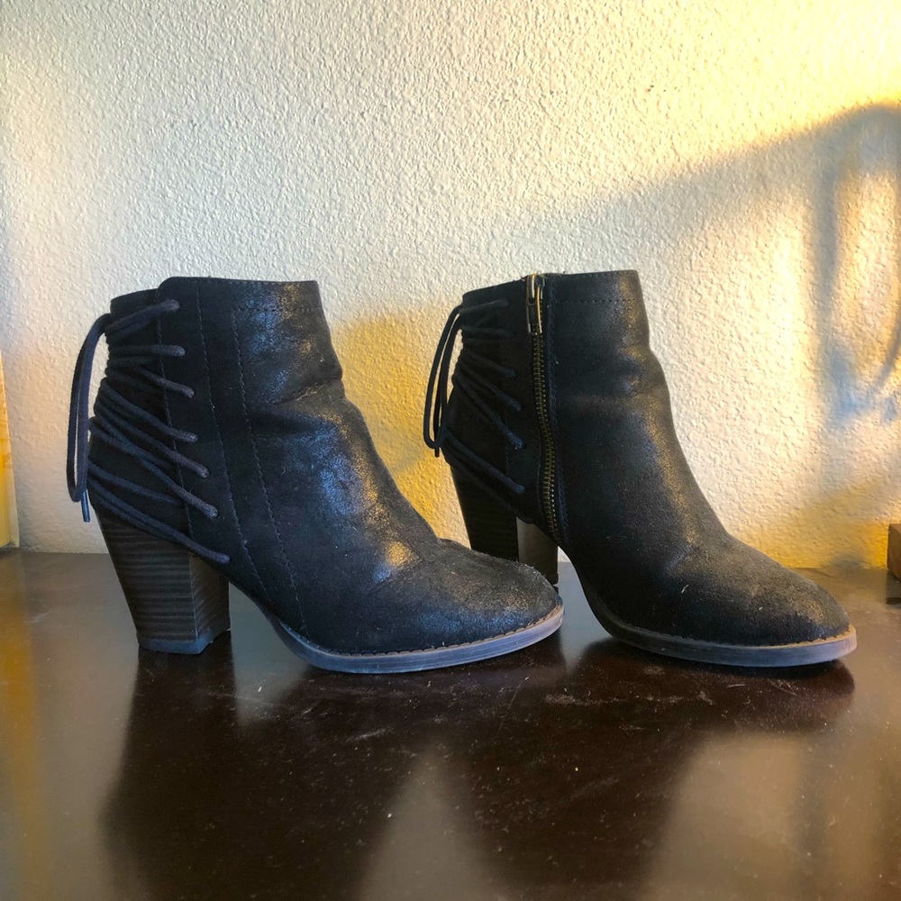 SM New York Black Booties